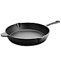 Gibson General Store Addlestone Cast Iron Frying Pan, 12", Black