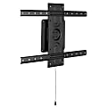 Mount-It! MI-387 Rotating TV Wall Mount For Screens 37 - 80", 17-3/4”H x 24-13/16”W x 1-3/4”D, Black