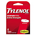 Tylenol Extra Strength Caplets, 500mg, Pack Of 6 Caplets 1 thumbnail image