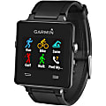 Garmin vívoactive GPS Watch - Wrist - Email, Calendar, Text Messaging - 205 x 148 - Touchscreen - Bluetooth - GPS - 10 Hour - Black - Running, Golf, Tracking, Communication, Health & Fitness - Water Resistant