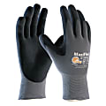 Bouton® MaxiFlex® Ultimate™ Nitrile Gloves, X-Large, Black/Gray, Pack Of 12 Pairs 1 thumbnail image