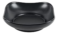 Foundry Square Scalloped Bowls, 42 Oz, 8 5/8", Black, Pack Of 12 Bowls