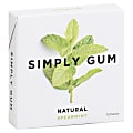 Simply Gum Chewing Gum, Spearmint, 0.74 Oz, Total Qty 12 1 thumbnail image