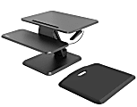 Mount-It! MI-STP109 Active Essentials Ergonomic 2-Piece Office Desk Riser Bundle