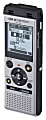 OM System WS882 Digital Voice Recorder, 4.4"H x 1.8"W x 0.7"D, Silver 1 thumbnail image