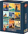 Willow Creek Press 1,000-Piece Puzzle, Lighthouses