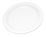Carlisle Polycarbonate Narrow-Rim Plates, 6 1/2", White, Pack Of 48 1 thumbnail image