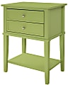 Ameriwood™ Home Franklin Accent Table, 28"H x 22"W x 15-1/2"D, Green