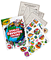 Crayola World's Favorite Colors Coloring Book, 288 Coloring Book Pages for Kids & Adults, Easy & Simple Designs, 1 Sticker Sheet 1 thumbnail image