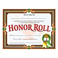 Flipside Honor Roll Certificate - 11" x 8.50" - Laser Compatible - Assorted30 / Pack