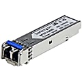 StarTech.com Cisco Compatible 100 Mbps Fiber SFP Transceiver Module SM LC w/ DDM - 40 km (Mini-GBIC)