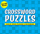Willow Creek Press Page-A-Day Daily Desk Calendar, 5-1/2" x 6-1/4", Crossword Puzzles, January To December 2022 1 thumbnail image