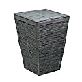 Honey Can Do Rolled Paper Bounce Back Hamper, 22” x 15”, Gray 1 thumbnail image