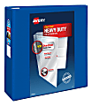 Avery® Heavy-Duty View 3-Ring Binder With Locking One-Touch EZD™ Rings, 4" D-Rings, 43% Recycled, Pacific Blue 1 thumbnail image