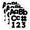 Carson Dellosa Education EZ Letters, Black, 219 Pieces Per Pack, Set Of 3 Packs 1 thumbnail image