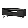 South Shore City Life TV Stand, 25-1/4”H x 60-3/4”W x 18-1/4”D, Gray Oak 1 thumbnail image