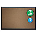 Quartet® Select Prestige™ Color Cork Bulletin Board, 24" x 36", Aluminum Frame With Graphite Finish 1 thumbnail image