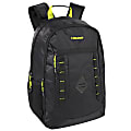 HEAD Utility Double Section Backpack With 17” Laptop Pocket, Black