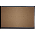 Quartet® Select Prestige™ Color Cork Bulletin Board, 48" x 72", Aluminum Frame With Graphite Finish 1 thumbnail image