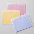Office Depot® Brand 6-Pocket Expandable Folders, Letter Size, Soft Sorbet Pastels, Pack Of 3 Folders 1 thumbnail image