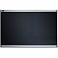 Quartet® Prestige™ Select Black Embossed Foam Bulletin Board, 24" x 36", Aluminum Frame With Silver Finish 1 thumbnail image