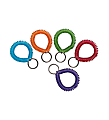 Control Group Wrist Coils, Assorted Colors, Pack Of 10 Wrist Coils