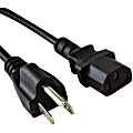 Vericom 3-Prong C13 Cord, 6’, Black, XPS06-00534