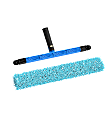 Gritt Commercial Heavy-Duty Strip Washer Sleeve With Swivel T-Bar Handle, 14” x 1”, Black/Blue 1 thumbnail image