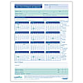 ComplyRight 2024 Time Off Request And Approval Calendars, 8 1/2" x 11", Pack Of 50