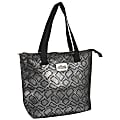 Delias Lunch Tote Bag, 10"H x 13"W x 5"D, Black 1 thumbnail image
