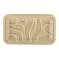 World Centric Fiber Trays, PLA Lined/PFAS Free, 3/4"H x 8-5/16"W x 4-15/16"D, Natural, Pack Of 500 Trays 1 thumbnail image