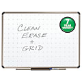 Quartet® Prestige™ Euro Total Erase® Dry-Erase Whiteboard, 18" x 24", Metal Frame With Titanium Finish 1 thumbnail image