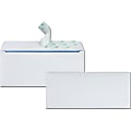 Quality Park Redi-Strip Regular Business Envelopes - Security - #10 - 9 1/2" Width x 4 1/8" Length - 24 lb - Self-sealing - Wove - 500 / Box - White 1 thumbnail image