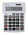 Ativa® KC-421 12-Digit Desktop Calculator, Silver
