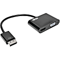 Eaton Tripp Lite Series DisplayPort 1.2 to HDMI VGA Adapter Converter 4Kx2K 50 Pack - Video converter - P13606NHVV2BP 1 thumbnail image