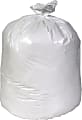 Pitt Plastics 0.45 mil Linear Low Can Liners, 24" x 32", 12 - 16 Gallons, White, Pack Of 500 1 thumbnail image