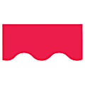 Creative Teaching Press Wavy Border - (Scalloped Border) Shape - Wavy - 2.25" Width x 420" Length - Red - 1 Each 1 thumbnail image