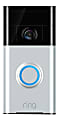 Ring Certified Refurbished Video Doorbell 1, Satin NIckel 1 thumbnail image