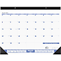 AT-A-GLANCE 2023 RY Monthly Desk Pad Calendar, Blue/Gray, Large, 21 3/4" x 17" 1 thumbnail image