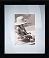 PTM Images Photo Frame, Double Glass, 8"H x 10"W, Black 1 thumbnail image