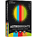 Astrobrights Assorted 65lb Card Stock - 8 1/2" x 11" - 65 lb Basis Weight - Smooth - 5 / Carton