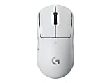 Logitech PRO X SUPERLIGHT Wireless Gaming Mouse - Mouse - optical - 5 buttons - wireless, wired - 2.4 GHz - white 1 thumbnail image