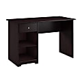 Bush Furniture Cabot 48"W Computer Desk With Storage, Espresso Oak, Standard Delivery