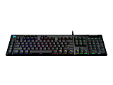 Logitech® G815 LIGHTSYNC RGB Mechanical Gaming Keyboard With Low-Profile GL Tactile Key Switch