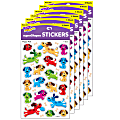 Trend superShapes Stickers, Puppy Pals, 160 Stickers Per Pack, Set Of 6 Packs