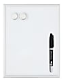 Office Depot® Brand Mini Magnetic Dry-Erase Whiteboard, 11" x 14", Aluminum Frame With Silver Finish 1 thumbnail image