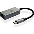 IOGEAR GigaLinq Pro 3.1, USB 3.1 Type-C to Gigabit Ethernet Adapter - USB 3.1 (Gen 1) Type C - 1 Port(s) - 1 - Twisted Pair - 10/100/1000Base-T 1 thumbnail image