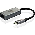 IOGEAR GigaLinq Pro 3.1, USB 3.1 Type-C to Gigabit Ethernet Adapter - USB 3.1 (Gen 1) Type C - 1 Port(s) - 1 - Twisted Pair - 10/100/1000Base-T