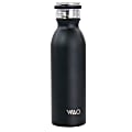 Gibson WAO Stainless-Steel Insulated Thermal Bottle With Lid, 20 Oz, Matte Black 1 thumbnail image