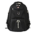 Swissgear Scansmart Backpack Blk Fits Up To 17In Laptop Tsa Blk